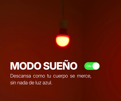 Bombilla de Luz Roja 9w | Red Pulse®