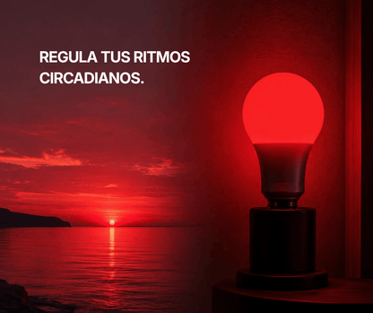 Bombilla de Luz Roja 9w | Red Pulse®