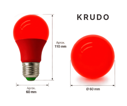 Bombilla de Luz Roja 9w | Red Pulse®