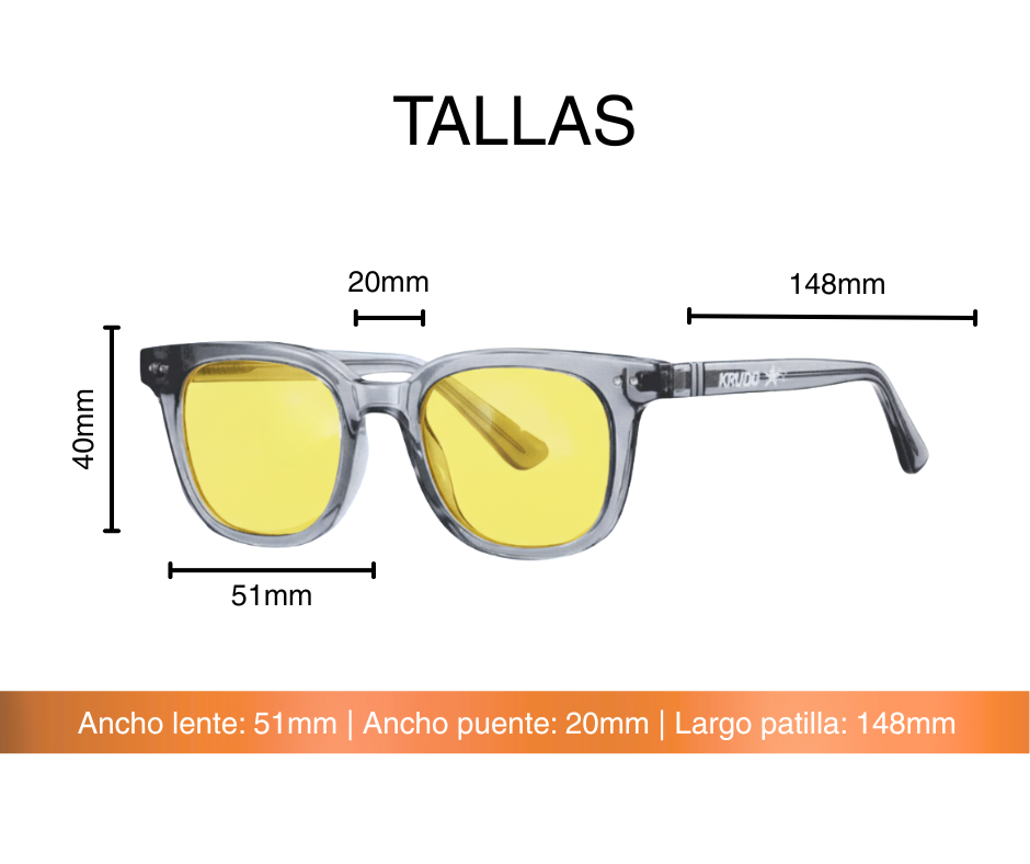 Day Mood® | Gafas Amarillas Unisex Anti Luz Azul