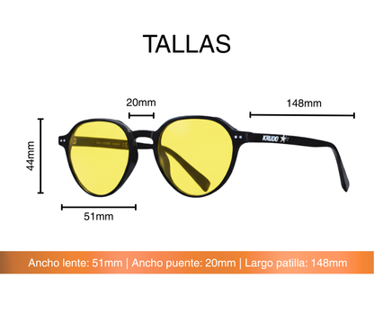 Day Core® | Gafas Amarillas Unisex Anti Luz Azul