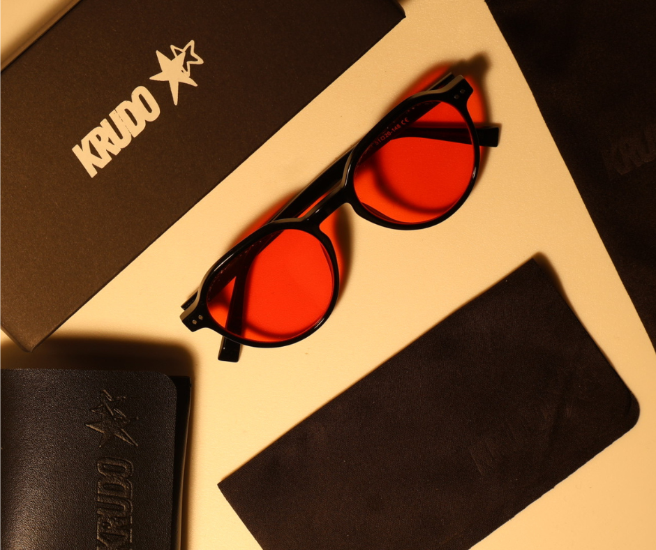 Night Core® | Gafas Rojas Unisex Anti Luz Azul