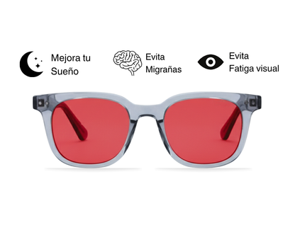 Night Mood® | Gafas Rojas Unisex Anti Luz Azul