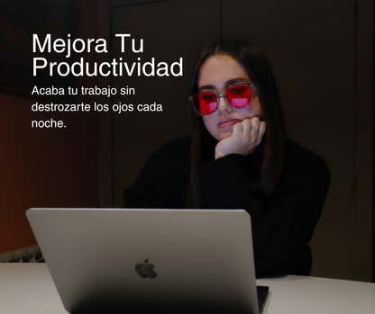 Night Mood® | Gafas Rojas Unisex Anti Luz Azul